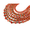 Exclusive necklace &quot;Coral look&quot; Sponge coral, 9 rows