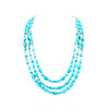 Exclusive necklace &quot;Christiana&quot; Turquoise oval