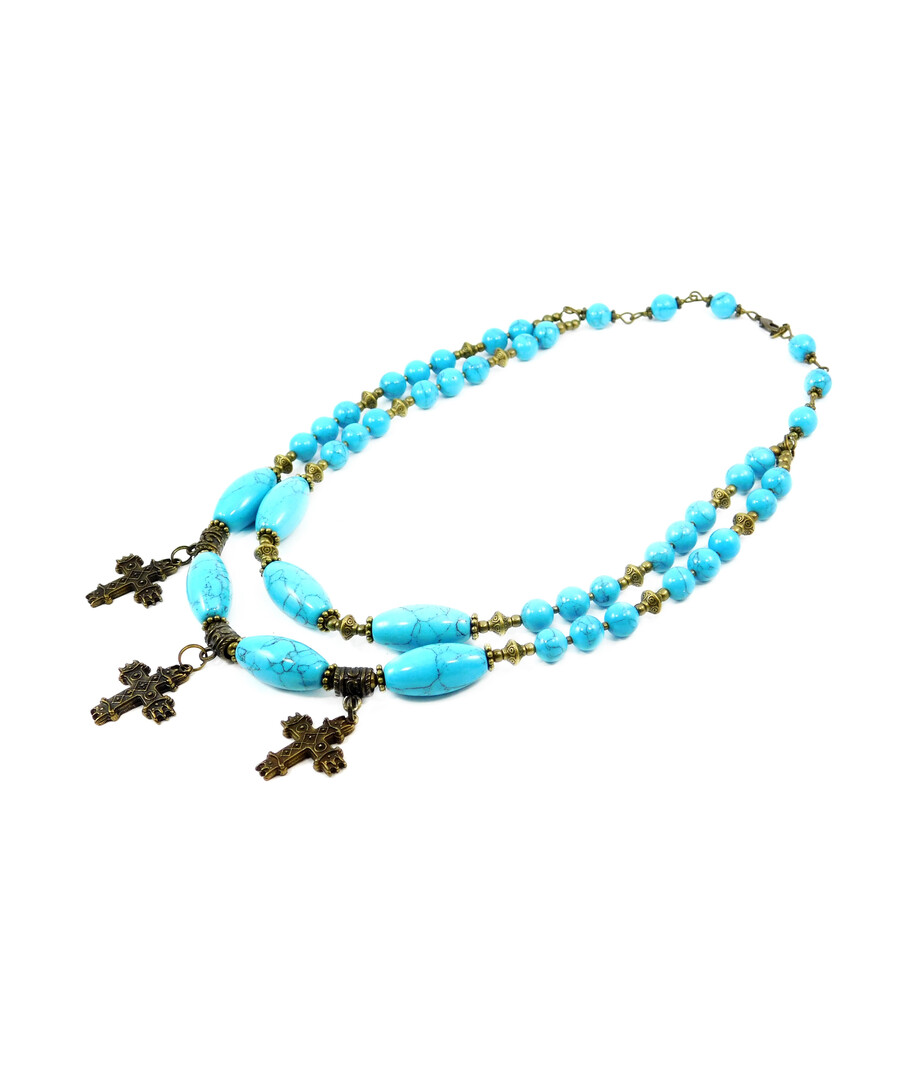 Exclusive necklace "Bert" Turquoise 