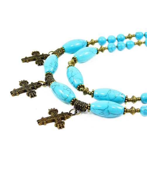 Exclusive necklace "Bert" Turquoise 