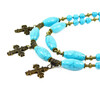 Exclusive necklace &quot;Bert&quot; Turquoise 