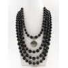 Exclusive necklace &quot;Joanna&quot; Agate (Collection &quot;Ethnica&quot;)