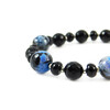 Exclusive bracelet &quot;Neon&quot; Agate facet, rondel