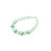 Exclusive bracelet &quot;Angelia&quot; Larimar, quartz face, silver