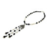 Exclusive necklace &quot;Lola&quot; Pearls, Shungite, Agate