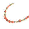 Exclusive necklace &quot;Lily&quot; Chalcedony, Pearls