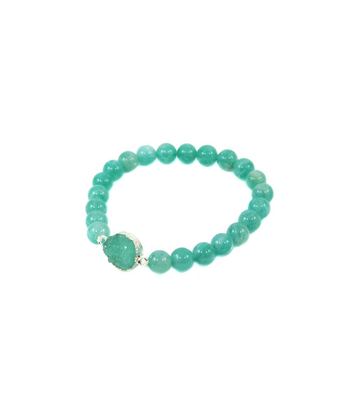 Exclusive bracelet "Friend" Amazonite