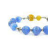 Exclusive bracelet &quot;Cornflower&quot; Cat&#039;s eye