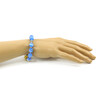 Exclusive bracelet &quot;Cornflower&quot; Cat&#039;s eye