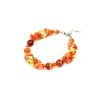 Exclusive bracelet &quot;November Day&quot; Agate, mother-of-pearl crumb