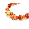 Exclusive bracelet &quot;November Day&quot; Agate, mother-of-pearl crumb