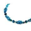 Exclusive necklace &quot;Sea breath&quot; Agate, Mother of pearl crumb