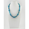 Exclusive necklace &quot;Sea breath&quot; Agate, Mother of pearl crumb