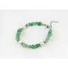 Exclusive bracelet &quot;Malana&quot; Pearls, jade crumb