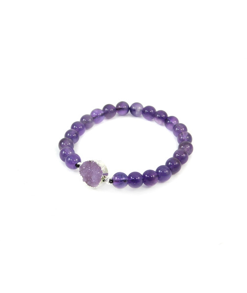 Exclusive bracelet "Friend" Amethyst