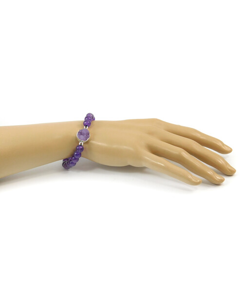 Exclusive bracelet "Friend" Amethyst