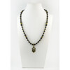 Exclusive necklace &quot;Inexhaustible power 2&quot; Agate