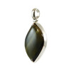 Tiger&#039;s eye pendant, silver