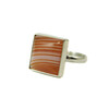 Carnelian ring, silver