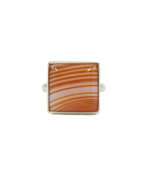 Carnelian ring, silver