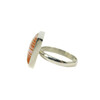 Carnelian ring, silver