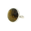 Ring Tiger&#039;s eye, silver