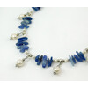 Exclusive necklace &quot;Zarina&quot; Kyanite schola, Pearls