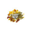 Exclusive brooch &quot;Amber Lady&quot; Perla, Amber crumb