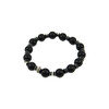 Exclusive Shungite bracelet, Hematite rondel