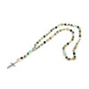 Exclusive rosary Tourmaline face, Quartz face