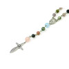 Exclusive rosary Tourmaline face, Quartz face