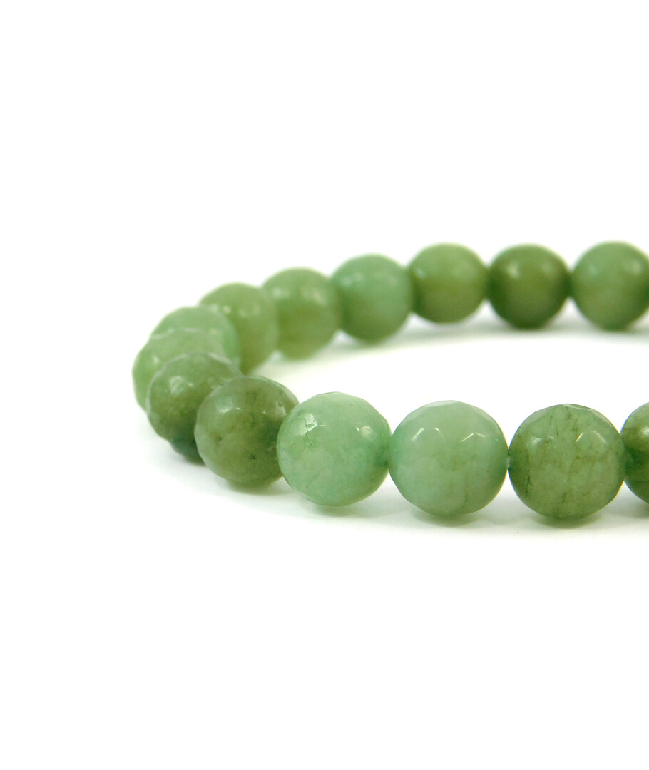 Bracelet Jade facet 