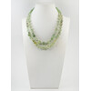 Exclusive necklace &quot;Sol&quot; Prenit, crumb, 2 rows