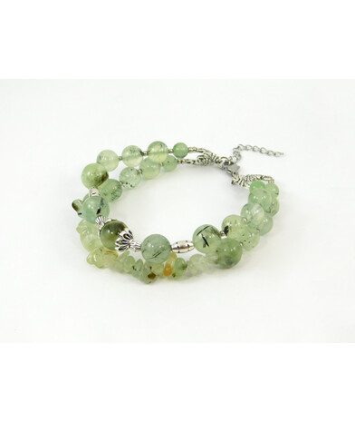 Exclusive bracelet "Solya" Prenit, crumb, 2 rows