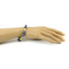 Exclusive bracelet &quot;Duet&quot; Sodalite, Citrine, silver