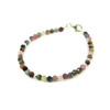 Exclusive bracelet &quot;Duet&quot; Tourmaline facet, silver