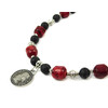 Exclusive necklace &quot;Stella&quot; Coral, Lava