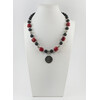 Exclusive necklace &quot;Stella&quot; Coral, Lava