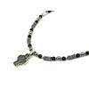 Exclusive necklace &quot;Renaissance&quot; Shungite, Hematite, arrow