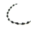 Exclusive necklace &quot;Adonis&quot; Agate, Hematite arrow