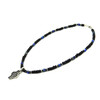 Exclusive necklace &quot;Mikhail&quot; Lapis lazuli, Agate rondel