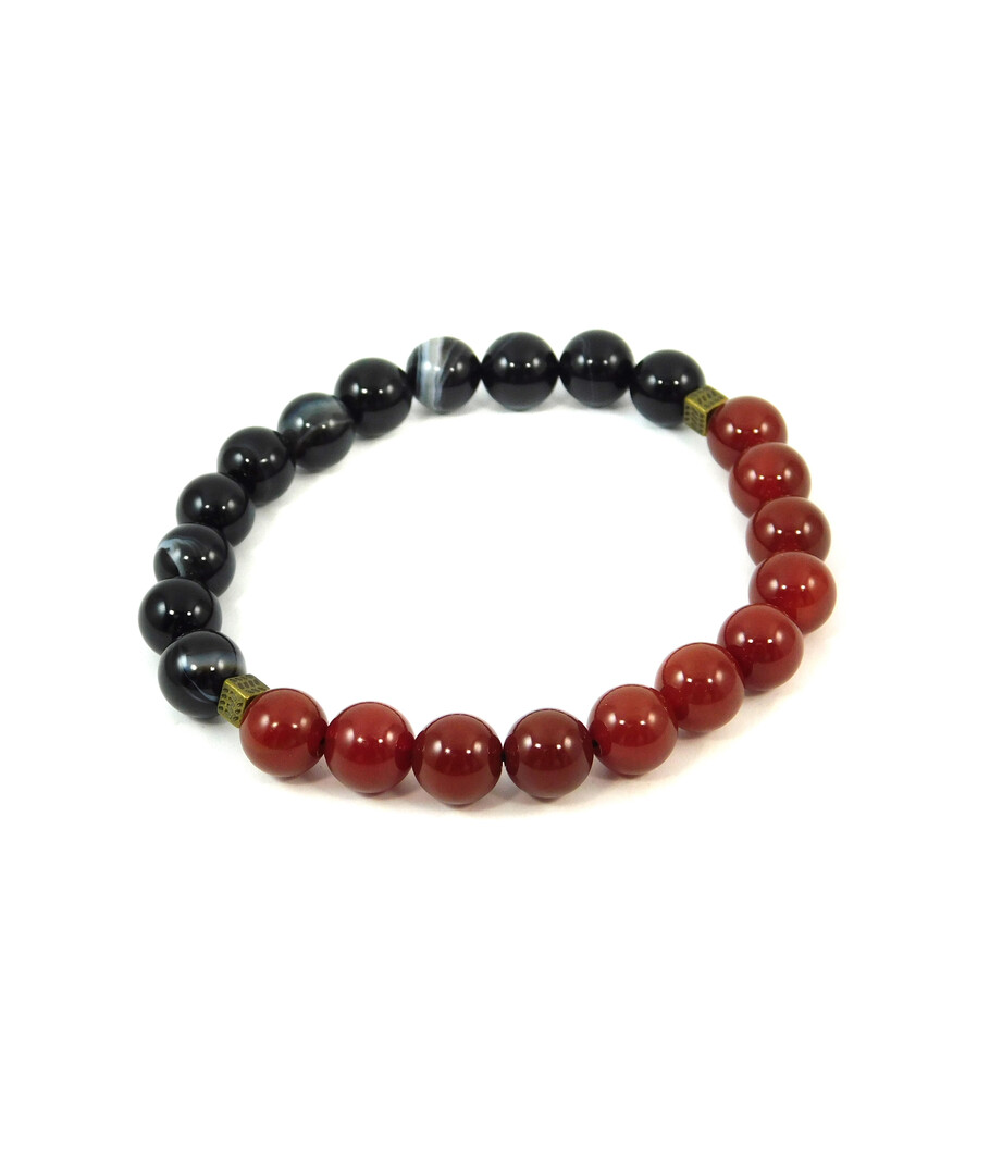 Exclusive bracelet Carnelian, Agate