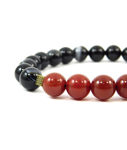 Exclusive bracelet Carnelian, Agate