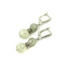 Sugar quartz earrings