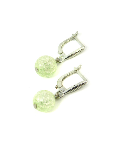 Sugar quartz earrings