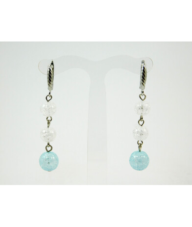 Exclusive sugar quartz earrings