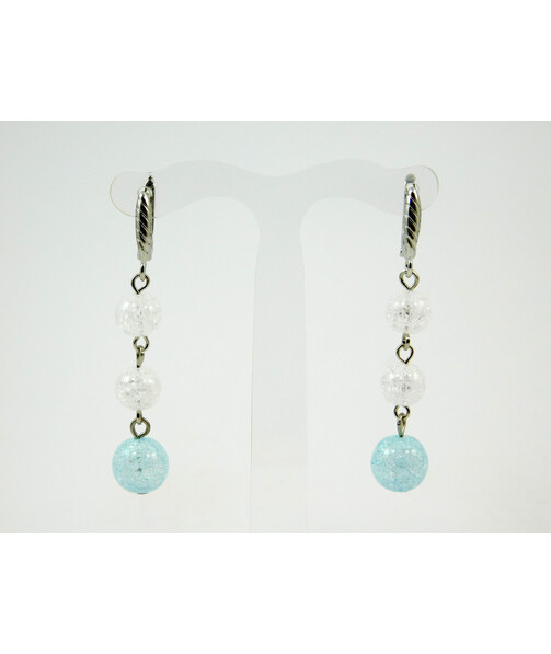 Exclusive sugar quartz earrings