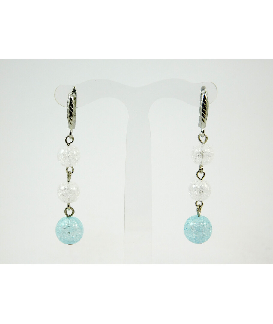 Exclusive sugar quartz earrings