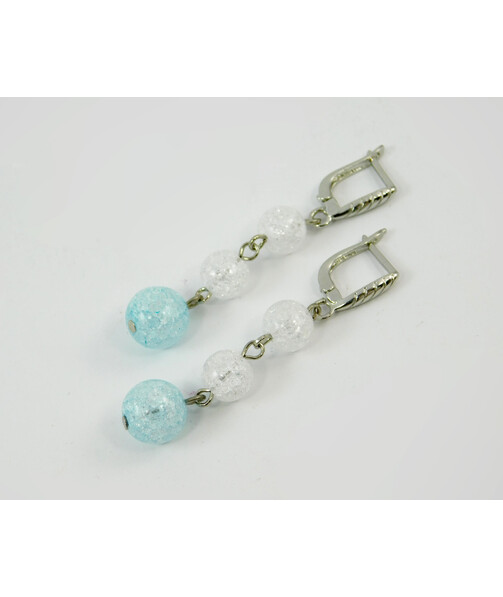 Exclusive sugar quartz earrings