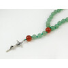 Rosary for prayer Jade, Carnelian